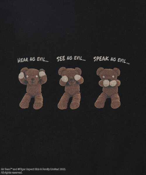 Mr. Bean/ミスタ―ビーン Teddy Sweat / テディ デザインクルーネック