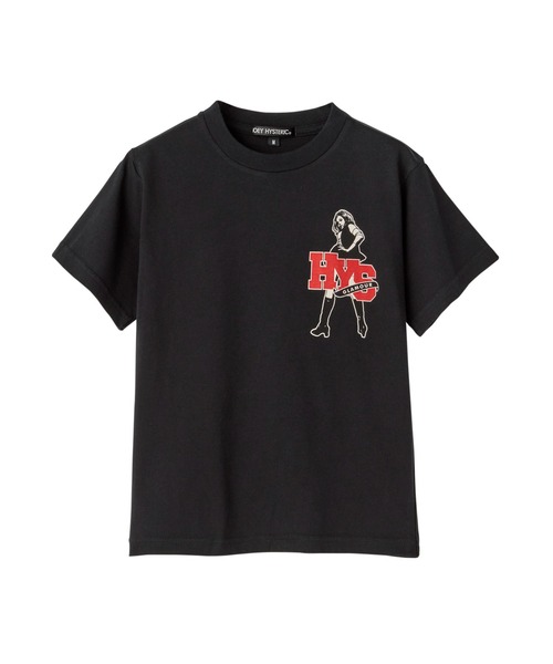 JOEY HYSTERIC(ジョーイヒステリック)の「HYSTERIC SERVICE Tシャツ(Tシャツ/カットソー・キッズ・ホワイト系その他2/ブラック・MEDIUM/SMALL)」の2枚目の写真