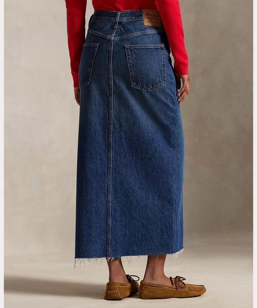 デニム マキシスカート（デニムスカート）｜POLO RALPH LAUREN（ポロ