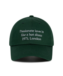 TEPOR（テポール）の「Lettering 1975 Ball Cap - Green（キャップ）」