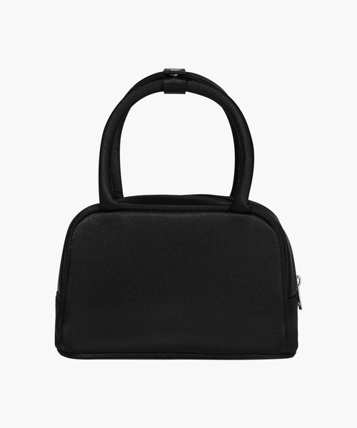 MARITHE + FRANCOIS GIRBAUD(マリテフランソワジルボー)の「CLASSIC LOGO SATIN MINI TOTE BAG(トートバッグ・レディース・ブラウン/Black・フリー)」の5枚目の写真