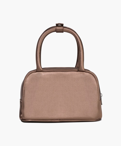 MARITHE + FRANCOIS GIRBAUD(マリテフランソワジルボー)の「CLASSIC LOGO SATIN MINI TOTE BAG(トートバッグ・レディース・ブラウン/Black・フリー)」の10枚目の写真