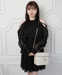 LIPSERVICE（リップサービス）の「ティアードフレアエアリーワンピース（ワンピース）」