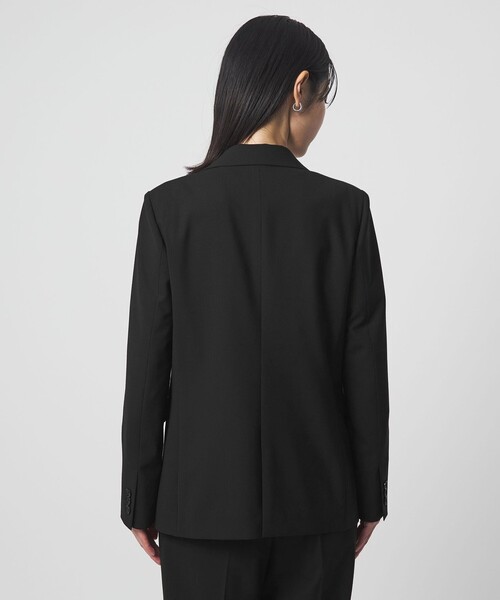 size SHORTあり］カチリラ シングル テーラード ジャケット ブラック