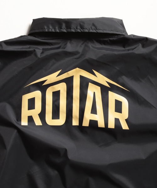 ROTAR（ローター）の「ROTAR Lightning LOGO coach JKT（ナイロンジャケット・メンズ・ブラック/バーガンディー/ネイビー・MEDIUM/LARGE/X-LARGE）」の13枚目の写真