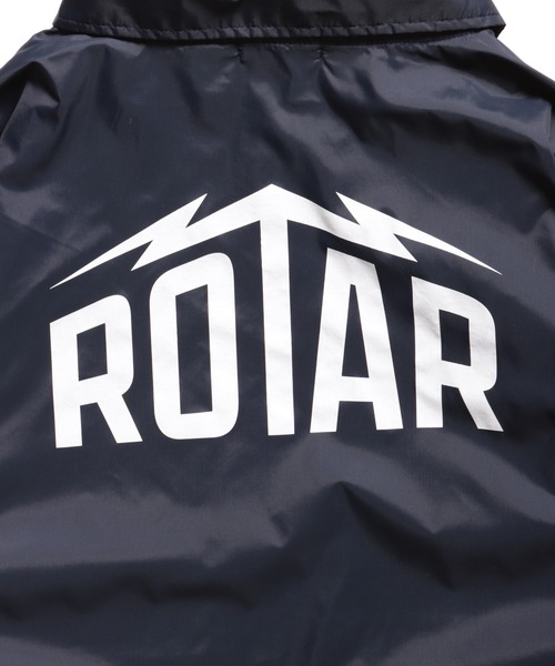 ROTAR（ローター）の「ROTAR Lightning LOGO coach JKT（ナイロンジャケット・メンズ・ブラック/バーガンディー/ネイビー・MEDIUM/LARGE/X-LARGE）」の15枚目の写真