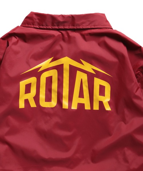 ROTAR（ローター）の「ROTAR Lightning LOGO coach JKT（ナイロンジャケット・メンズ・ブラック/バーガンディー/ネイビー・MEDIUM/LARGE/X-LARGE）」の17枚目の写真