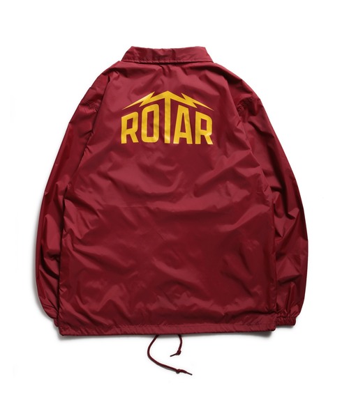 ROTAR（ローター）の「ROTAR Lightning LOGO coach JKT（ナイロンジャケット・メンズ・ブラック/バーガンディー/ネイビー・MEDIUM/LARGE/X-LARGE）」の21枚目の写真