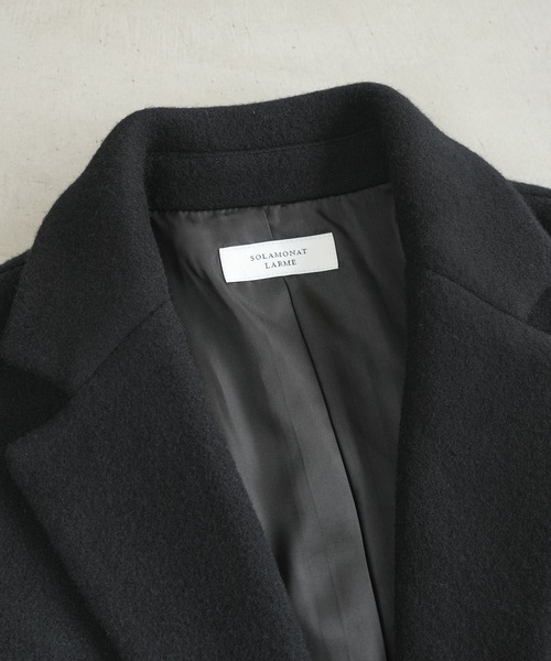 (ソラモナポッシェ) メルトンテーラードジャケット メルトンジャケット（テーラードジャケット）｜SOLAMONAT LARME