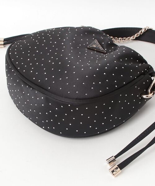 Guess(ゲス)の「ELSIE Pouch ハンドバッグ ポーチ (ハンドバッグ・レディース・ゴールド/ブラック・ONE SIZE)」の15枚目の写真