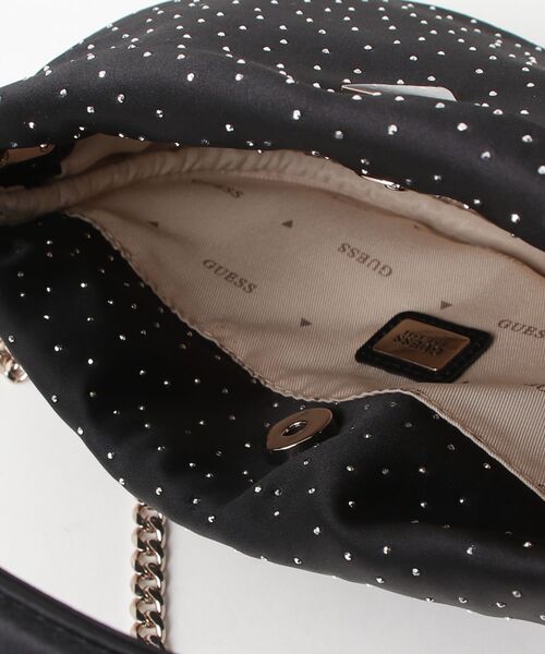 Guess(ゲス)の「ELSIE Pouch ハンドバッグ ポーチ (ハンドバッグ・レディース・ゴールド/ブラック・ONE SIZE)」の16枚目の写真