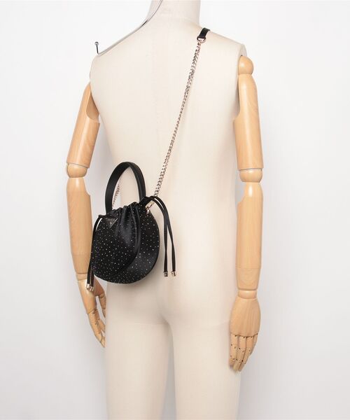 【ブラック(BLA)】GUESS ハンドバッグ ポーチ (W)ELSIE Pouch ELSIE Pouch ハンドバッグ ポーチ | GUESS(ゲス) JAPAN 公式オンライン