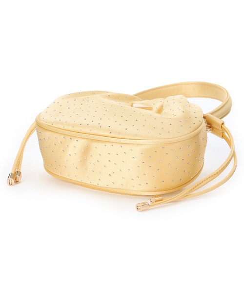 Guess(ゲス)の「ELSIE Pouch ハンドバッグ ポーチ (ハンドバッグ・レディース・ゴールド/ブラック・ONE SIZE)」の12枚目の写真