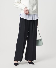UNITED ARROWS | P 2タック ワイドパンツ ‐吸水速乾 帯電防止 接触冷感 ウォッシャブル‐(スラックス)