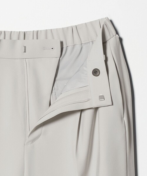 UNITED ARROWS(ユナイテッドアローズ)の「P 2タック ワイドパンツ ‐吸水速乾 帯電防止 接触冷感 ウォッシャブル‐(スラックス・レディース・ネイビー/ブラック/ライトブルー/ライラック/グレー系/ライトピンク/ベージュ/ダークブラウン・34/40/36/38)」の21枚目の写真