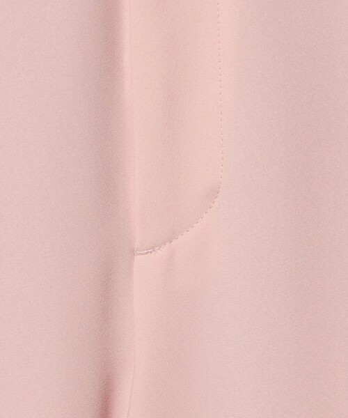 UNITED ARROWS(ユナイテッドアローズ)の「P 2タック ワイドパンツ ‐吸水速乾 帯電防止 接触冷感 ウォッシャブル‐(スラックス・レディース・ネイビー/ブラック/ライトブルー/ライラック/グレー系/ライトピンク/ベージュ/ダークブラウン・34/40/36/38)」の11枚目の写真