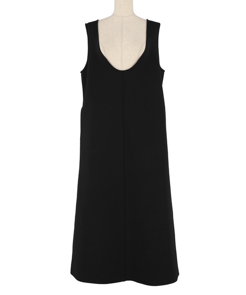 coca（coca）（コカ）の「ソフトスウェットUネックジャンパースカート（ジャンパースカート・レディース・ブラック・S/M/L）」の13枚目の写真