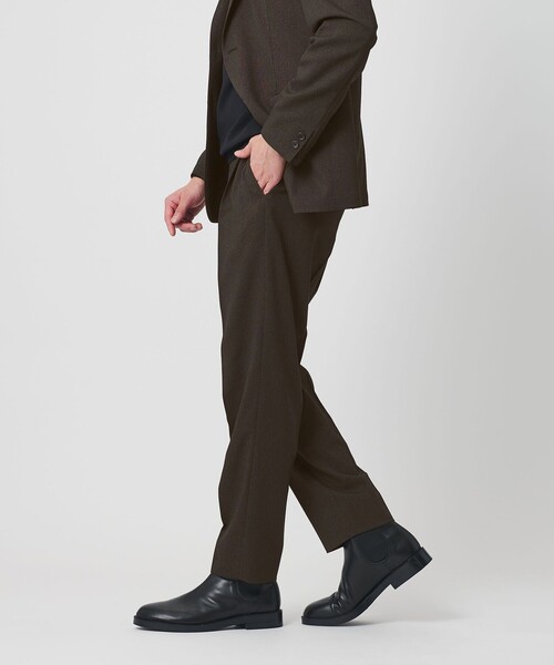 BEAUTY&YOUTH UNITED ARROWS(ビューティーアンドユースユナイテッドアローズ)の「【WEB限定 WARDROBE SMART】LANATEC コンフォート セットアップ/ジャケット&イージーパンツ(セットアップ・メンズ・ダークブラウン/ダークグレー/ネイビー・S/M/L/XL)」の9枚目の写真