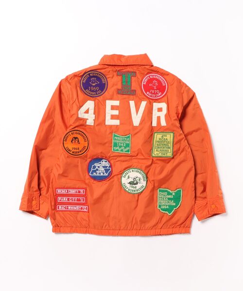 DENIM DUNGAREE(デニムダンガリー)の「MX Eleven Coach Jacket(スウェット・キッズ・オレンジ・145/135)」の2枚目の写真