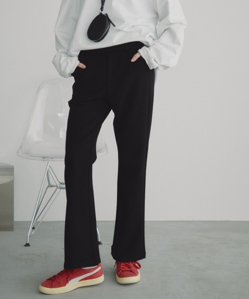 Auntie Rosa Holiday（アンティローザホリデー）の「カットフレアパンツ（その他パンツ・レディース・ブラック・FREE）」の5枚目の写真