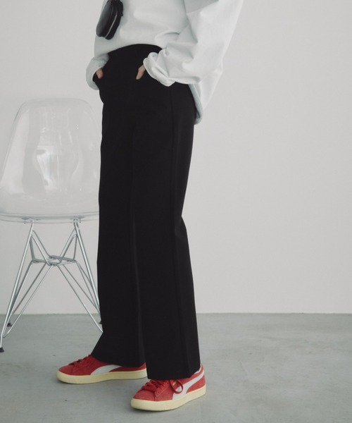 Auntie Rosa Holiday（アンティローザホリデー）の「カットフレアパンツ（その他パンツ・レディース・ブラック・FREE）」の8枚目の写真