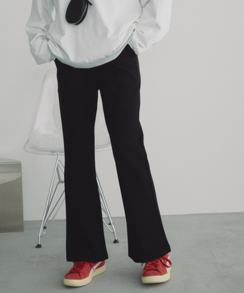 Auntie Rosa Holiday（アンティローザホリデー）の「カットフレアパンツ（その他パンツ・レディース・ブラック・FREE）」の3枚目の写真