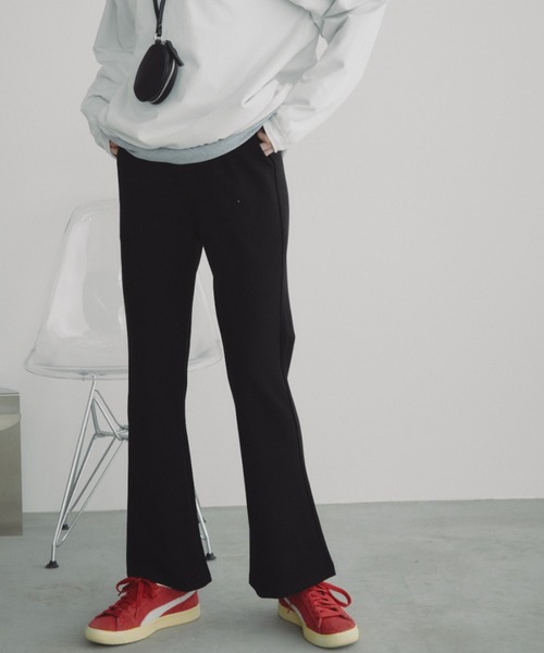 Auntie Rosa Holiday（アンティローザホリデー）の「カットフレアパンツ（その他パンツ・レディース・ブラック・FREE）」の4枚目の写真