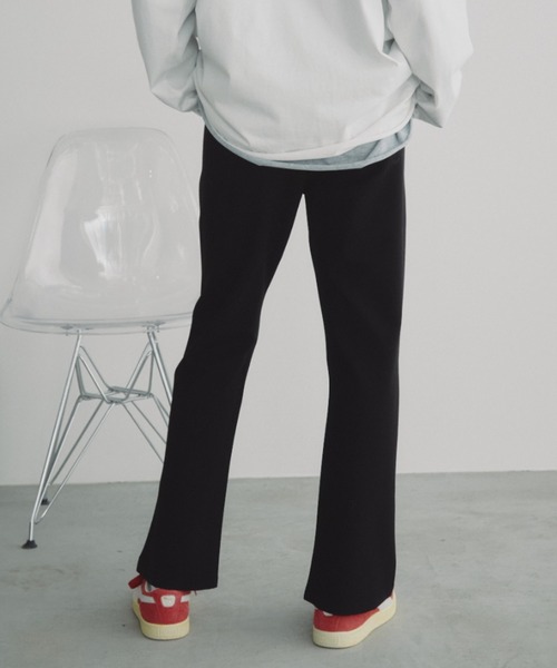 Auntie Rosa Holiday（アンティローザホリデー）の「カットフレアパンツ（その他パンツ・レディース・ブラック・FREE）」の9枚目の写真