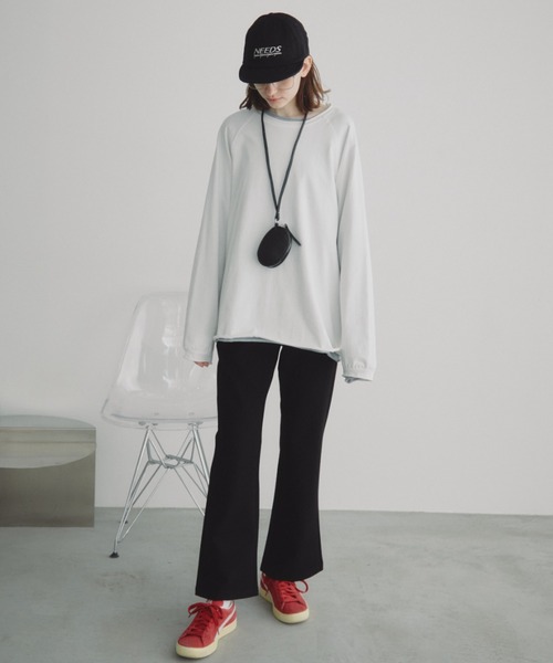 Auntie Rosa Holiday（アンティローザホリデー）の「カットフレアパンツ（その他パンツ・レディース・ブラック・FREE）」の10枚目の写真