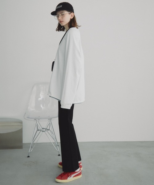 Auntie Rosa Holiday（アンティローザホリデー）の「カットフレアパンツ（その他パンツ・レディース・ブラック・FREE）」の13枚目の写真