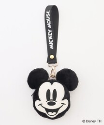 ANY（エニィ）の「【ディズニー】ミッキーマウス／フェイスポーチチャーム（ポーチ）」