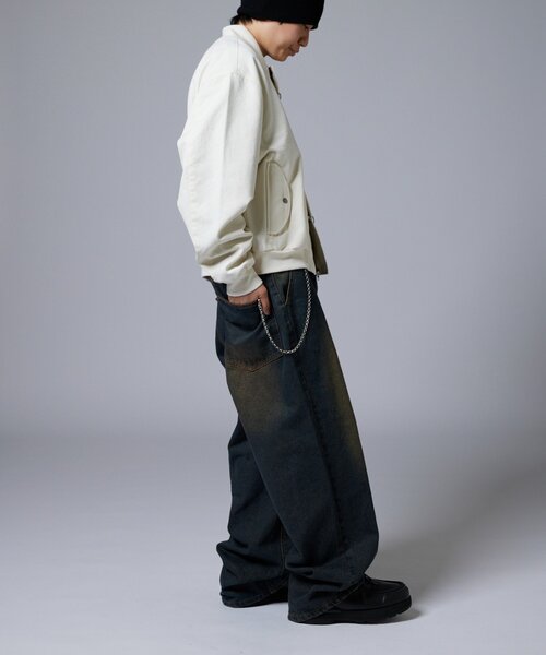 WHO'S WHO gallery（フーズフーギャラリー）の「【KOOKY'N】ファイヤーマンダックMA1（MA-1・レディース・ホワイト/ブラック/カーキ・FREE）」の22枚目の写真