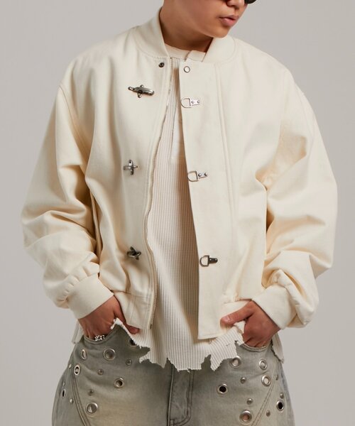 セール】【UNISEX】KOOKY'NファイヤーマンダックMA1（MA-1）｜WHO'S