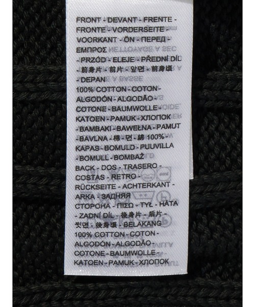 Levi's（リーバイス）の「Levi's/リーバイス カーメルケーブルクルーセーター（ニット/セーター・メンズ・ブラック・S/M/L/XL）」の13枚目の写真
