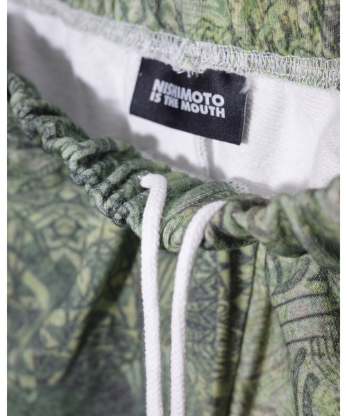 NISHIMOTO IS THE MOUTH(ニシモト イズ ザ マウス)の「WIDE SWEAT PANTS | NISHIMOTO IS THE MOUTH(スウェットパンツ・メンズ・グリーン/カモフラージュ・L/XL/S/M)」の3枚目の写真