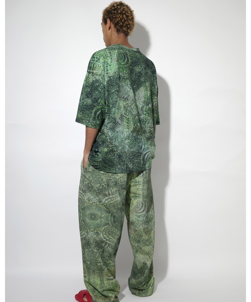 NISHIMOTO IS THE MOUTH(ニシモト イズ ザ マウス)の「WIDE SWEAT PANTS | NISHIMOTO IS THE MOUTH(スウェットパンツ・メンズ・グリーン/カモフラージュ・L/XL/S/M)」の21枚目の写真