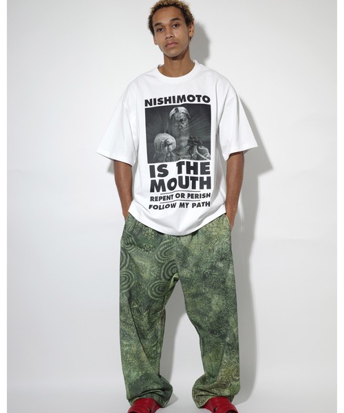 NISHIMOTO IS THE MOUTH(ニシモト イズ ザ マウス)の「WIDE SWEAT PANTS | NISHIMOTO IS THE MOUTH(スウェットパンツ・メンズ・グリーン/カモフラージュ・L/XL/S/M)」の18枚目の写真