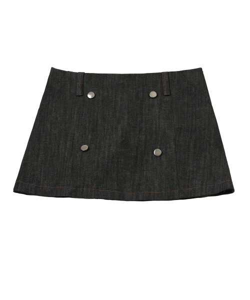 KATHARSIS(カタルシス)の「デイリーデニムローライズパンツスカート黒青ONESIZE(スカート・レディース・その他・ONE SIZE)」の6枚目の写真