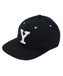 YALE（イェール）の「ウールレザーストラップキャップ_ネイビー（キャップ）」