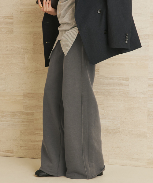 plage(プラージュ)の「ASHER / アッシャー PRIYA パンツ(スウェットパンツ・レディース・チャコールグレー・36/34)」の22枚目の写真