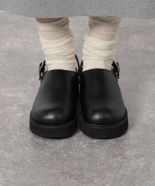 LAKOLE（ラコレ）の「2WAYベルトサボ / 642577（サンダル・レディース・ブラウン/ブラック・LARGE/MEDIUM）」の3枚目の写真