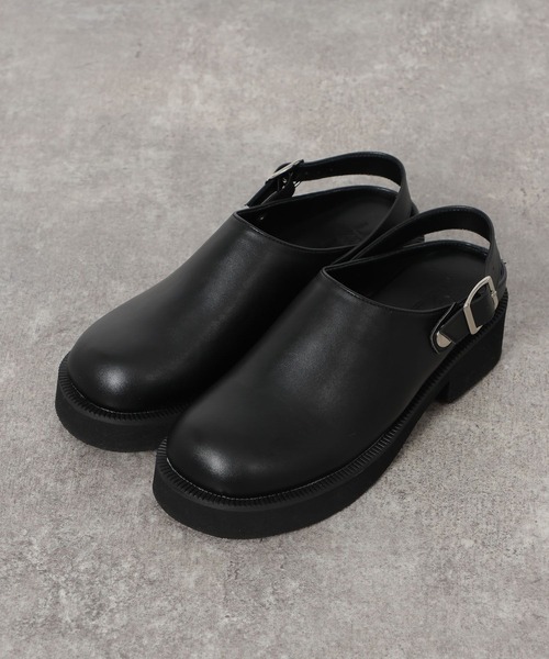 LAKOLE（ラコレ）の「2WAYベルトサボ / 642577（サンダル・レディース・ブラウン/ブラック・LARGE/MEDIUM）」の5枚目の写真