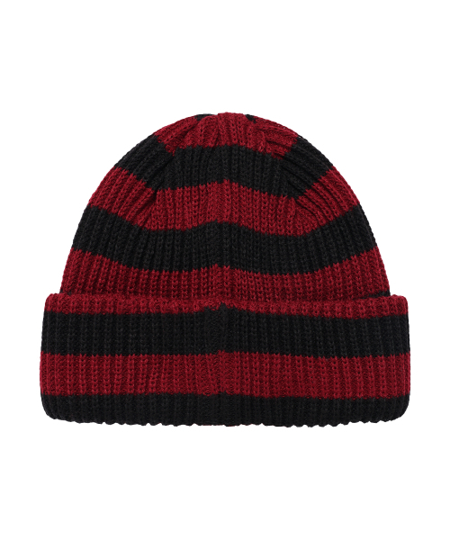 AMESWORLDWIDE（アメスワールドワイド）の「STRIPE KNIT BEANIE RED（ニットキャップ/ビーニー・レディース・その他・FREE）」の3枚目の写真