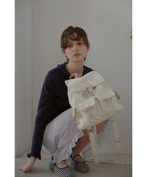 LETERIE POCKET BACKPACK_IVORY