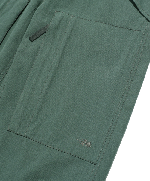 NICE GHOST CLUB(ナイスゴーストクラブ)の「CHOPPER ART WIDE PANTS_GREEN(NG2ESUPA13A)(その他パンツ・レディース・グリーン・L/M/S)」の5枚目の写真