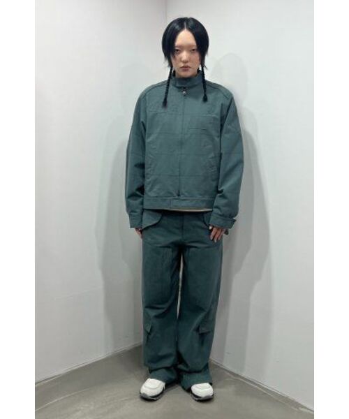 NICE GHOST CLUB(ナイスゴーストクラブ)の「CHOPPER ART WIDE PANTS_GREEN(NG2ESUPA13A)(その他パンツ・レディース・グリーン・L/M/S)」の9枚目の写真