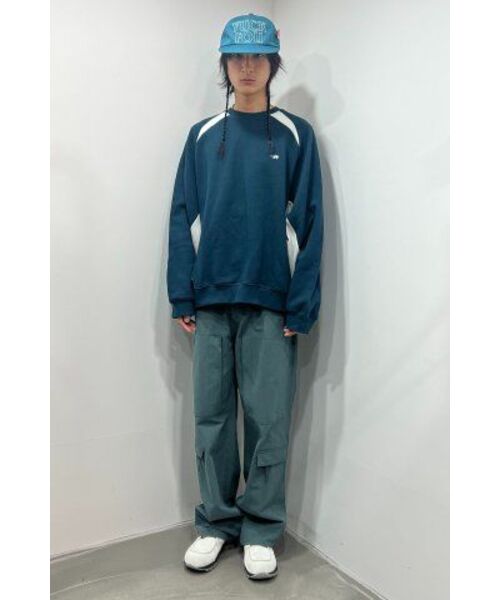 NICE GHOST CLUB(ナイスゴーストクラブ)の「CHOPPER ART WIDE PANTS_GREEN(NG2ESUPA13A)(その他パンツ・レディース・グリーン・L/M/S)」の12枚目の写真