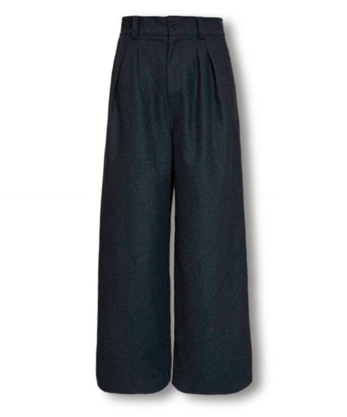CS(シーエス)の「【CS】two tuck wool wide trousers / 【シーエス】ツータックウールワイドトラウザーズ(その他パンツ・メンズ・ダークグレー・02/01)」の22枚目の写真