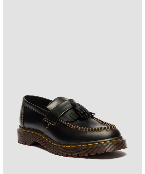 Dr. Martens(ドクターマーチン)の「Dr. Martens/ドクターマーチン ADRIAN BEN タッセル ローファー 42849001(ローファー・メンズ・ブラック・UK8/UK9/UK6/UK4/UK3/UK11/UK5/UK10/UK7)」の1枚目の写真