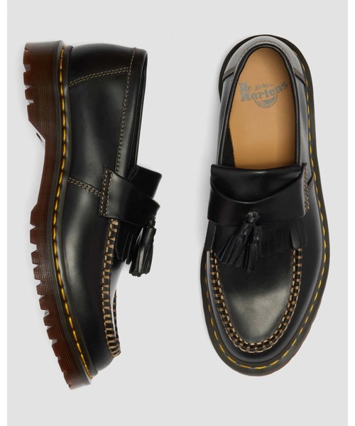 Dr. Martens(ドクターマーチン)の「Dr. Martens/ドクターマーチン ADRIAN BEN タッセル ローファー 42849001(ローファー・メンズ・ブラック・UK8/UK9/UK6/UK4/UK3/UK11/UK5/UK10/UK7)」の2枚目の写真
